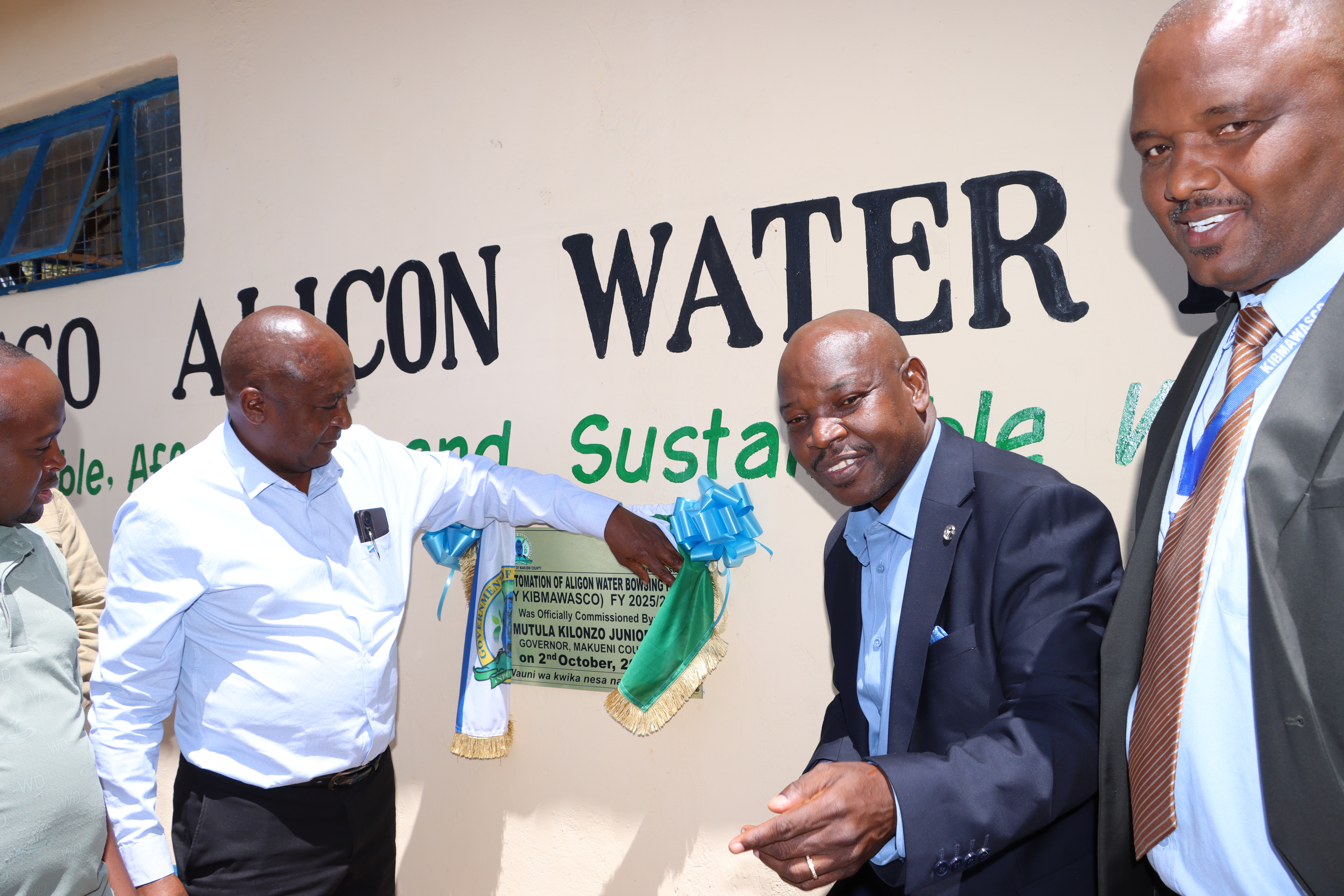 Commissioning of Aligon Water Bowsing Point