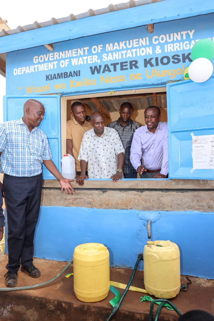 Kiambani Water Kiosk in Masongaleni
